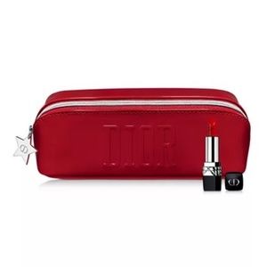 Dior Red Pouch